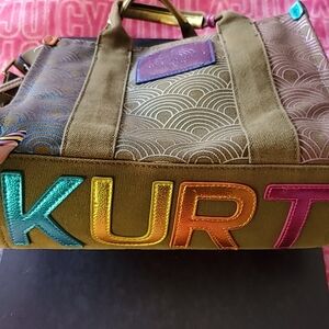 Multicolor Canvas Tote Bag